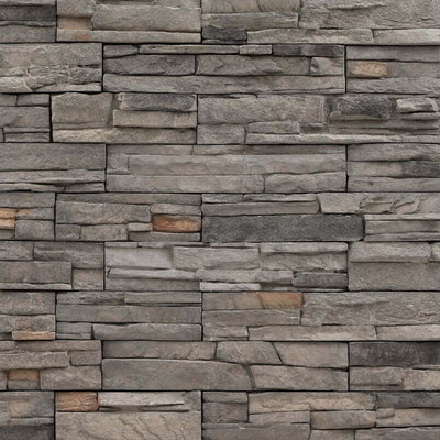 Denali Grey Corner Stacked Stone - Shop at Home Craft Studio - 2