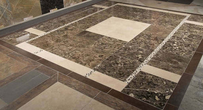 Durango Cream 18X18 Travertine Tile - Shop at Home Craft Studio - 4