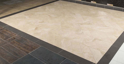 Durango Cream 18X18 Travertine Tile - Shop at Home Craft Studio - 8