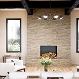 Durango Cream Splitface Ledger Corner Stacked Stone Panels - Shop at Home Craft Studio - 6