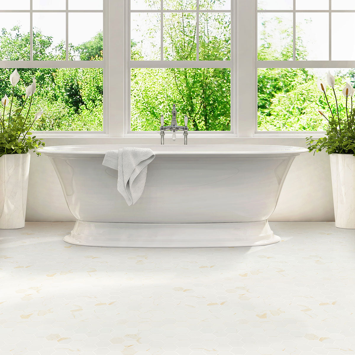 EDEN CALACATTA 12X24 MATTE Floor or Wall Tile - Shop at Home Craft Studio - 8