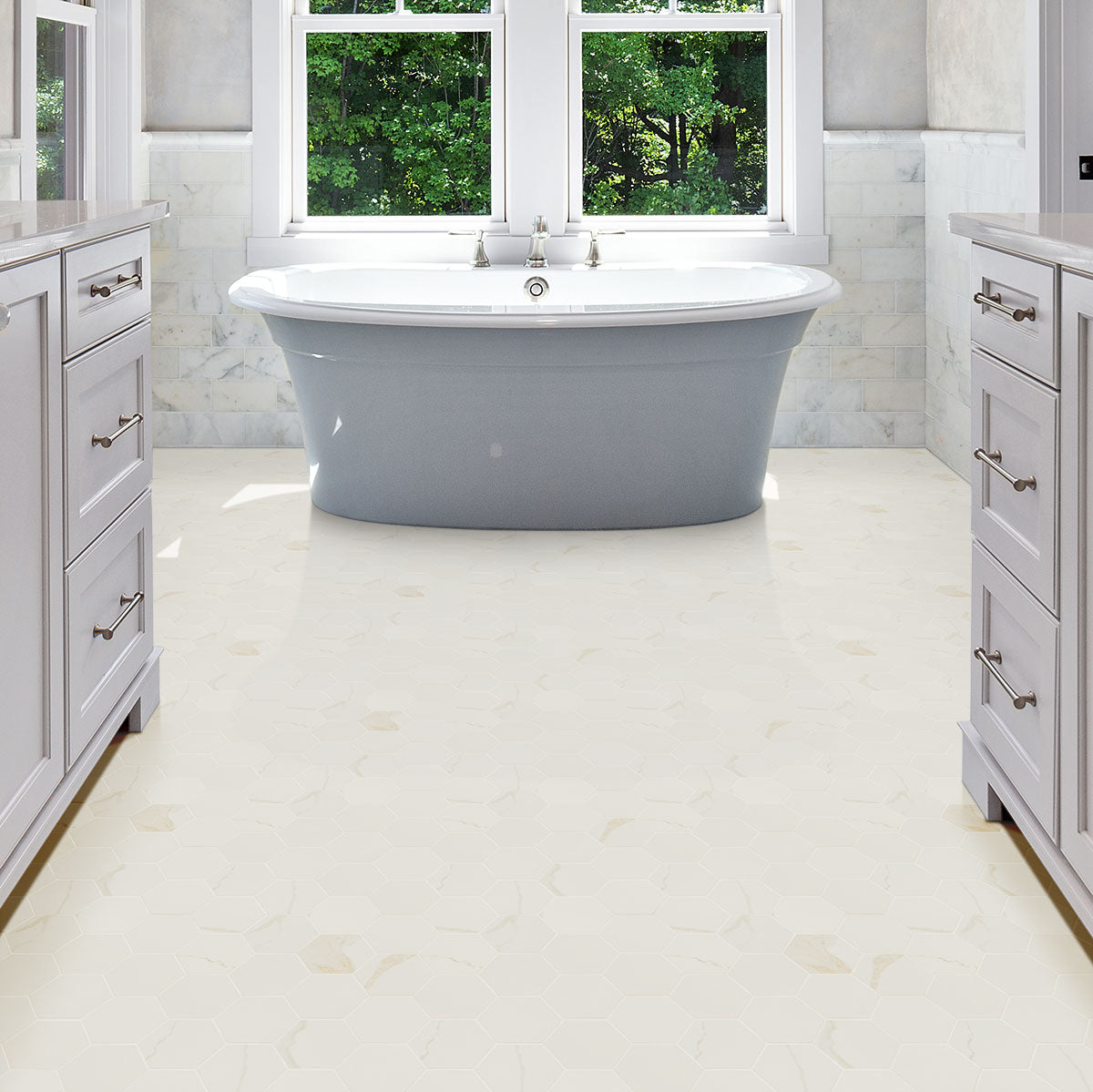 EDEN CALACATTA 12X24 MATTE Floor or Wall Tile - Shop at Home Craft Studio - 11