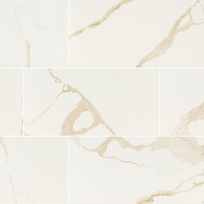 EDEN CALACATTA 12X24 MATTE Floor or Wall Tile - Shop at Home Craft Studio - 1