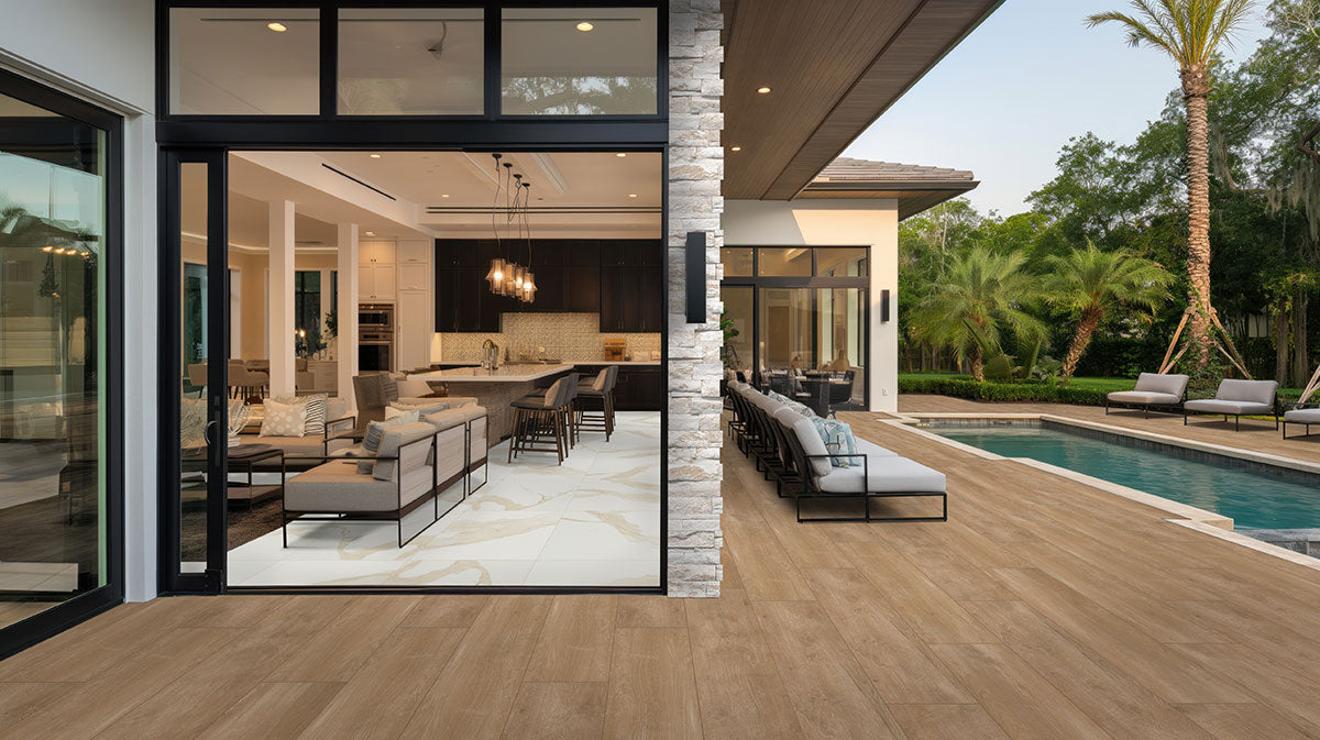 EDEN CALACATTA 12X24 MATTE Floor or Wall Tile - Shop at Home Craft Studio - 3