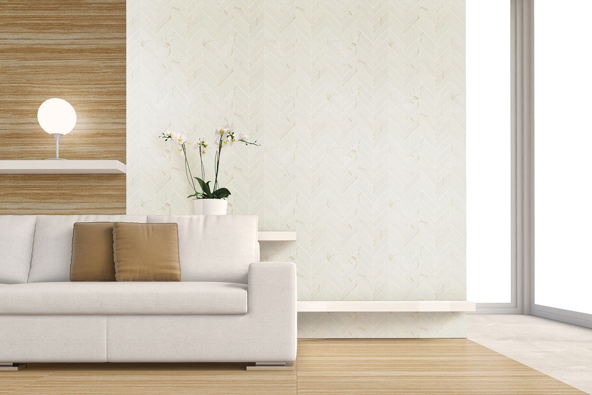 EDEN CALACATTA 12X24 MATTE Floor or Wall Tile - Shop at Home Craft Studio - 7