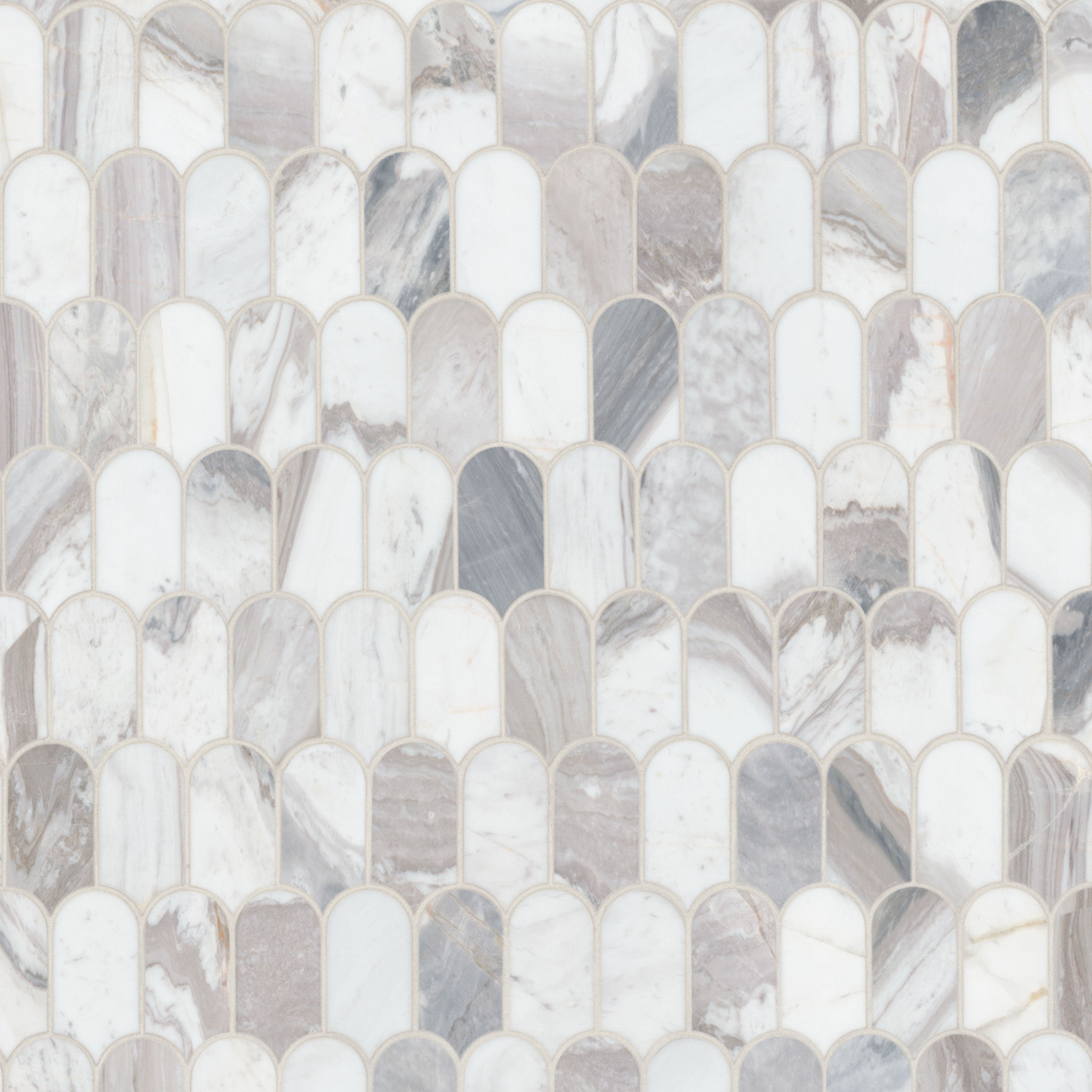 EDESSA SCALLOP POLISHED Floor or Wall Tile, Mosaic - Shop at Home Craft Studio - 2
