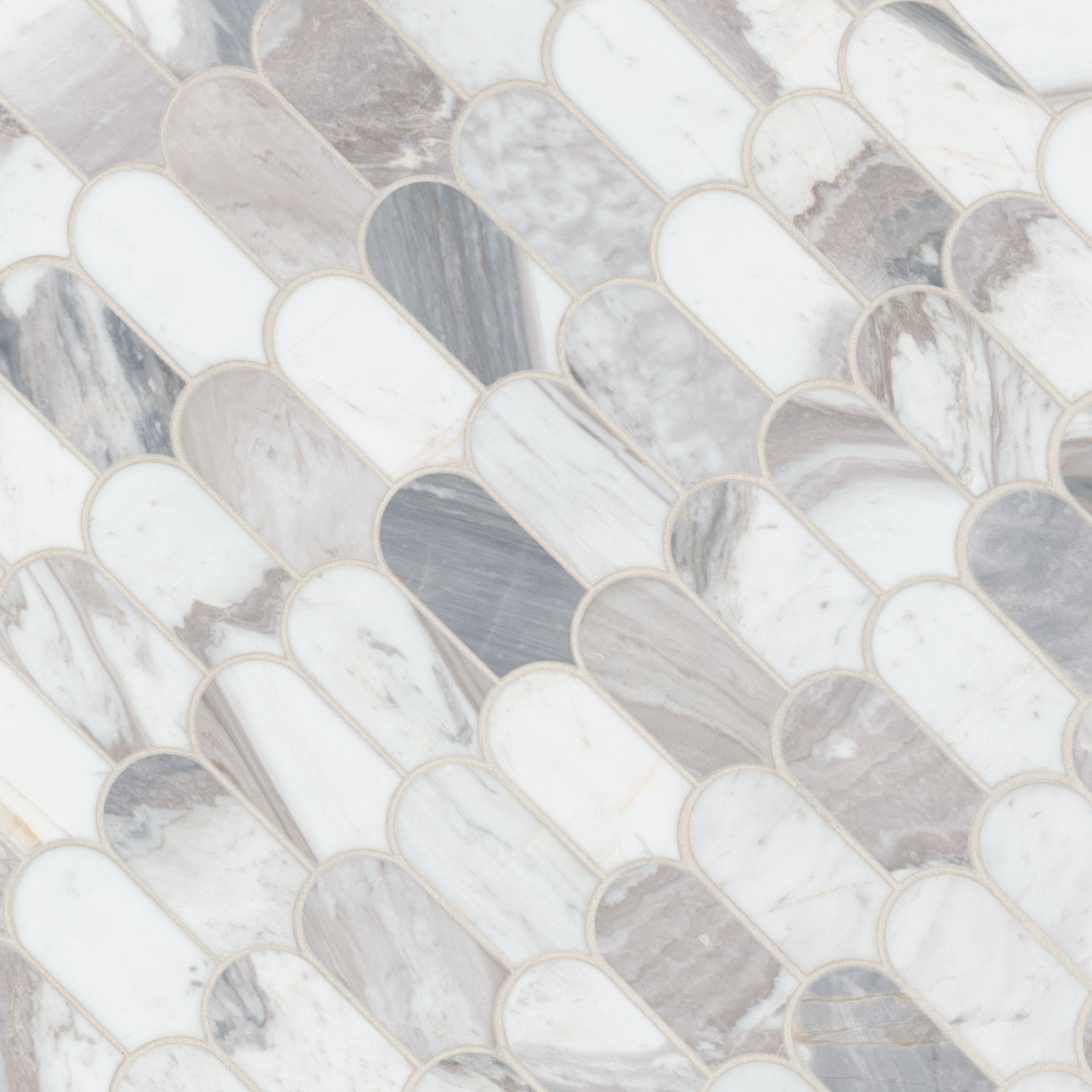 EDESSA SCALLOP POLISHED Floor or Wall Tile, Mosaic - Shop at Home Craft Studio - 3