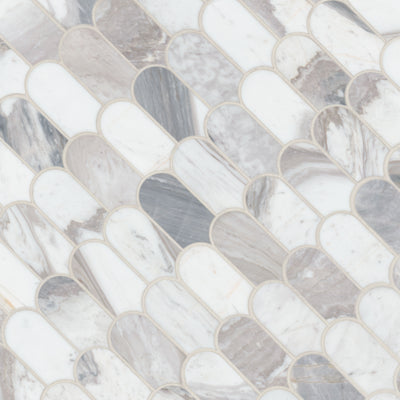 EDESSA SCALLOP POLISHED Floor or Wall Tile, Mosaic - Shop at Home Craft Studio - 3