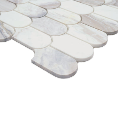 EDESSA SCALLOP POLISHED Floor or Wall Tile, Mosaic - Shop at Home Craft Studio - 4