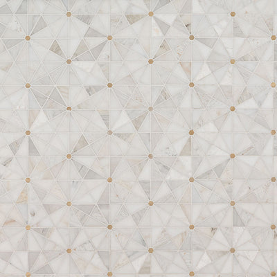 ELEGANTE PINWHEEL GOLD Mosaic, Wall Tile - Shop at Home Craft Studio - 2