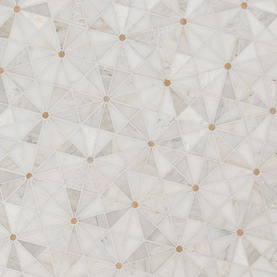 ELEGANTE PINWHEEL GOLD Mosaic, Wall Tile - Shop at Home Craft Studio - 3
