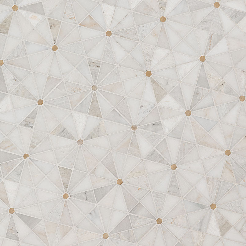 ELEGANTE PINWHEEL GOLD Mosaic, Wall Tile - Shop at Home Craft Studio - 3