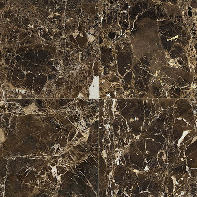 EMPREDOR DARK 12X12 SELECT Floor or Wall Tile - Shop at Home Craft Studio - 15