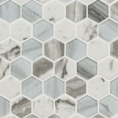 ESPERANZA 2" HEXAGON 6MM Mosaic, Wall Tile - Shop at Home Craft Studio - 1