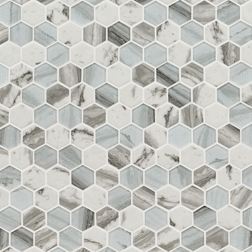 ESPERANZA 2" HEXAGON 6MM Mosaic, Wall Tile - Shop at Home Craft Studio - 4