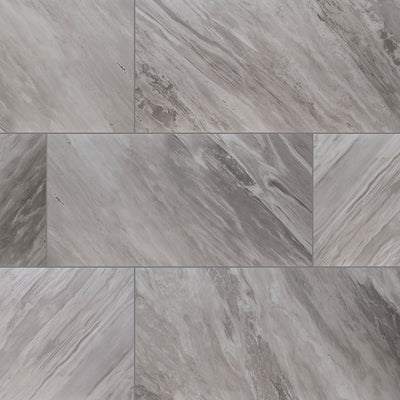 Eden Bardiglio 24X48 Polished Floor or Wall Tile - Shop at Home Craft Studio - 1