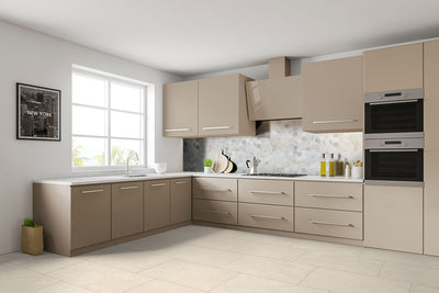Elbe Alabaster 12X24 Lappatpo 3D Floor or Wall Tile, Mosaic, Bullnose - Shop at Home Craft Studio - 6