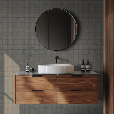 Elbe Obsidian 24X48 Lappatpo 3D Floor or Wall Tile - Shop at Home Craft Studio - 3