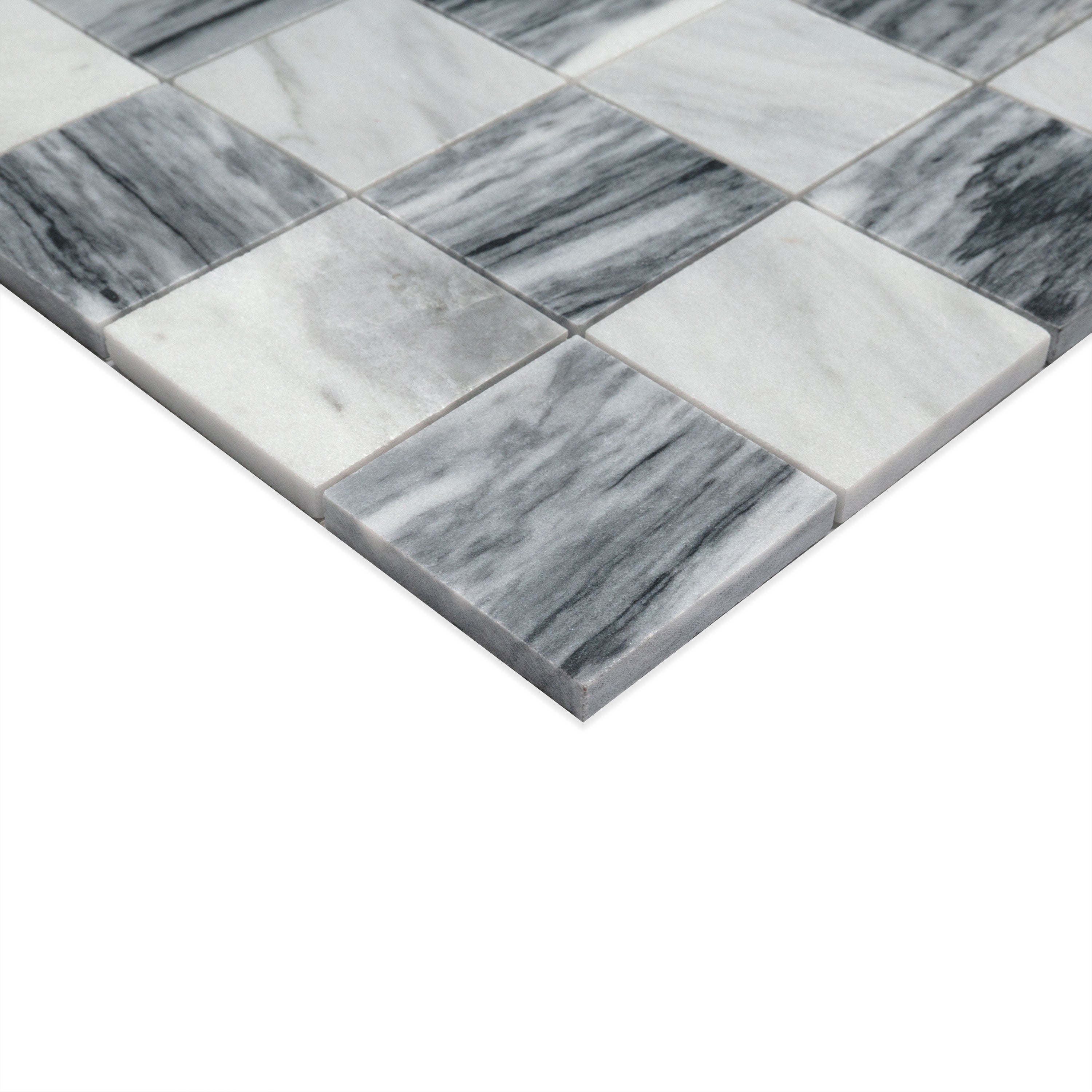 FIRENZE BLEND 3X3 POLISHED 10MM Floor or Wall Tile, Mosaic - Shop at Home Craft Studio - 4