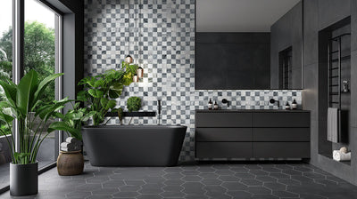 FIRENZE BLEND 3X3 POLISHED 10MM Floor or Wall Tile, Mosaic - Shop at Home Craft Studio - 10