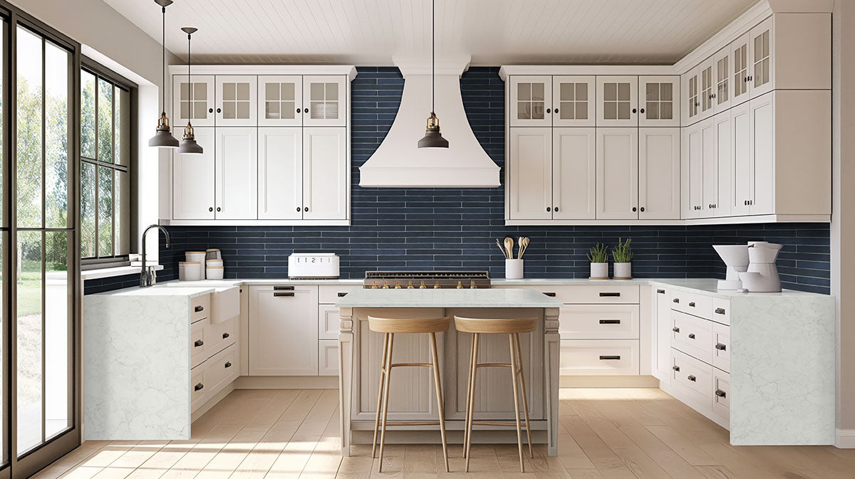 FLAMENCO HALE NAVY 2X18 GLOSSY Floor or Wall Tile - Shop at Home Craft Studio - 9
