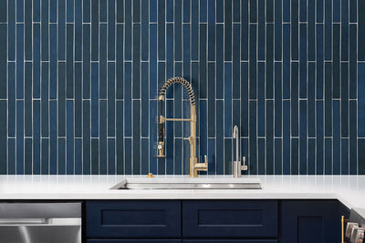 FLAMENCO HALE NAVY 2X18 GLOSSY Floor or Wall Tile - Shop at Home Craft Studio - 13