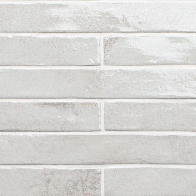 FLAMENCO PRINCESS WHITE 2X18 GLOSS Floor or Wall Tile - Shop at Home Craft Studio - 4