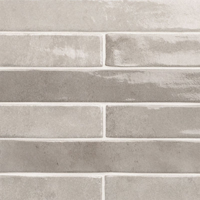 FLAMENCO WHALES GRAY 2X18 GLOSSY Floor or Wall Tile - Shop at Home Craft Studio - 2