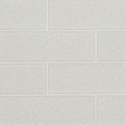 FROSTED ICICLE GLASS Subway Tile - Shop at Home Craft Studio - 1
