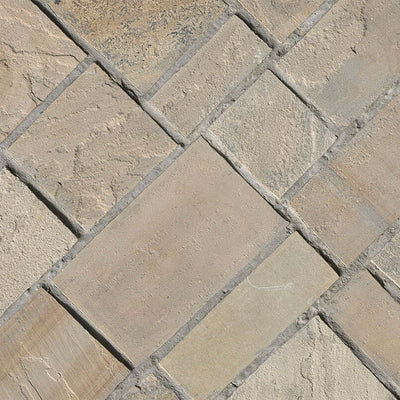 Fossil Rustic Sq Rec Corners Hardscape - Shop at Home Craft Studio - 3