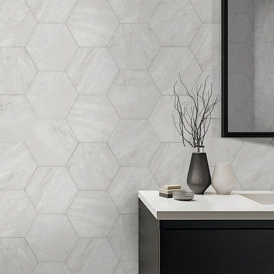 GEOGLAM CALACATTA 11X13 Floor or Wall Tile - Shop at Home Craft Studio - 11