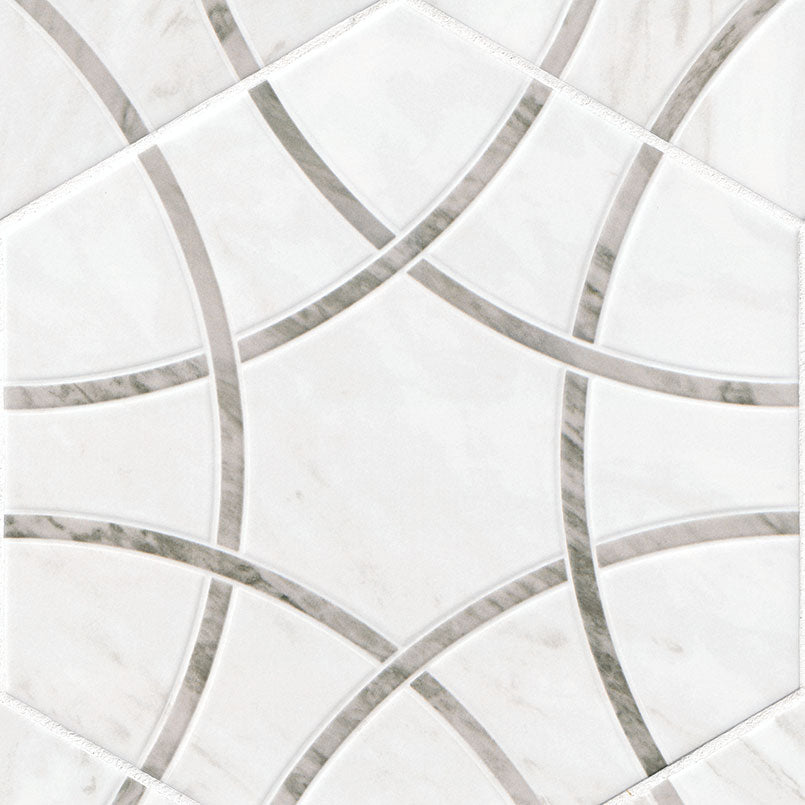 GEOGLAM CLOUD 11X13 Mosaic, Floor or Wall Tile - Shop at Home Craft Studio - 1