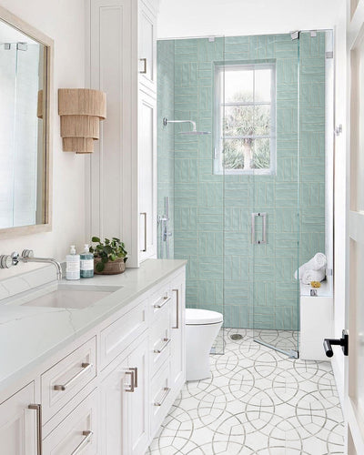 GEOGLAM CLOUD 11X13 Mosaic, Floor or Wall Tile - Shop at Home Craft Studio - 6