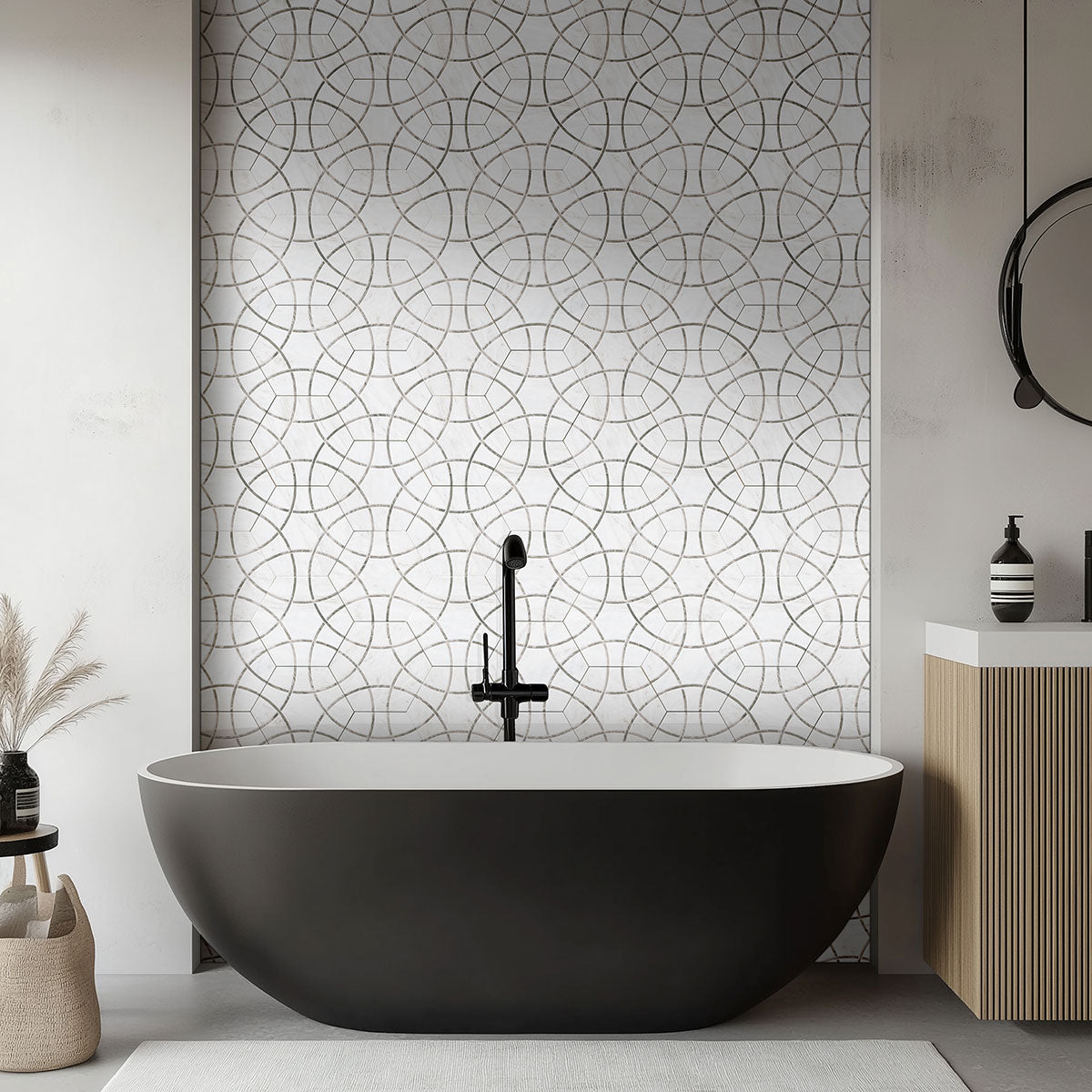 GEOGLAM CLOUD 11X13 Mosaic, Floor or Wall Tile - Shop at Home Craft Studio - 12