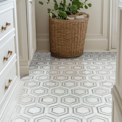 GEORAMA GRIGIO Floor or Wall Tile, Mosaic - Shop at Home Craft Studio - 5