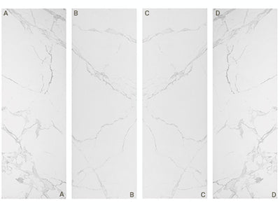 GLACIER PEARL 32X96 POLISHED SETS Floor or Wall Tile - Shop at Home Craft Studio - 3