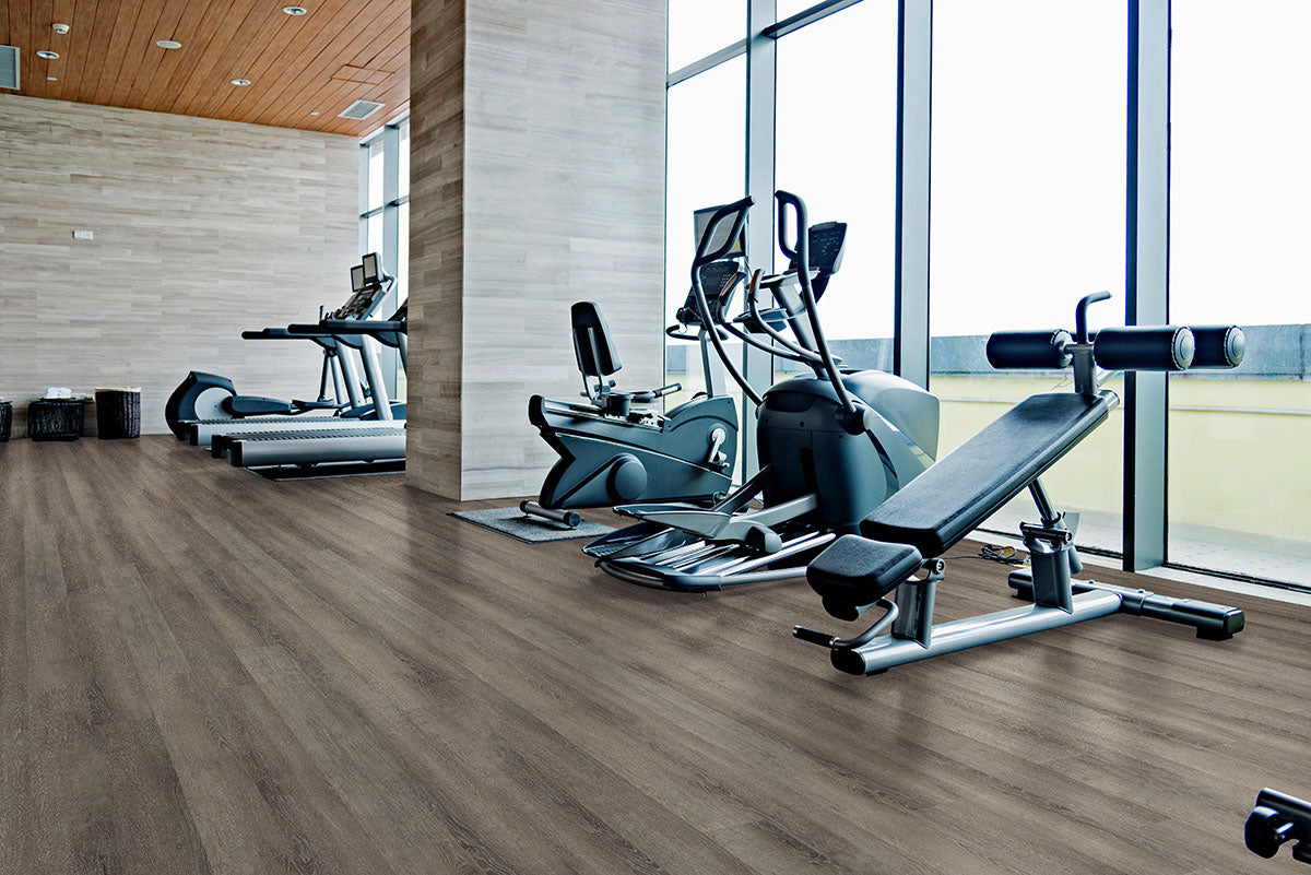 GLENRIDGE CHARCOAL OAK 6x48 Luxury Vinyl Planks - Shop at Home Craft Studio - 2