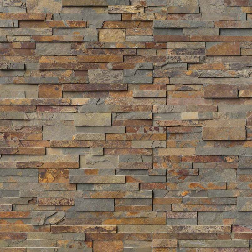 GOLD RUSH LEDGER CORNER Stacked Stone Panels - Shop at Home Craft Studio - 2