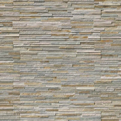 GOLDEN HONEY PENCIL 6x24 PANEL Stacked Stone Panels - Shop at Home Craft Studio - 1