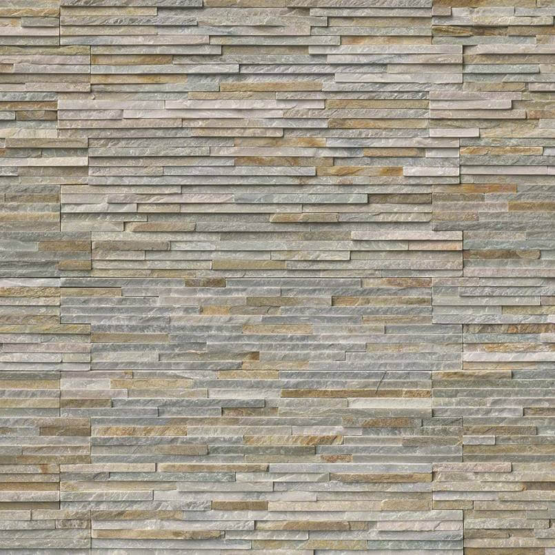 GOLDEN HONEY PENCIL 6x24 PANEL Stacked Stone Panels - Shop at Home Craft Studio - 1