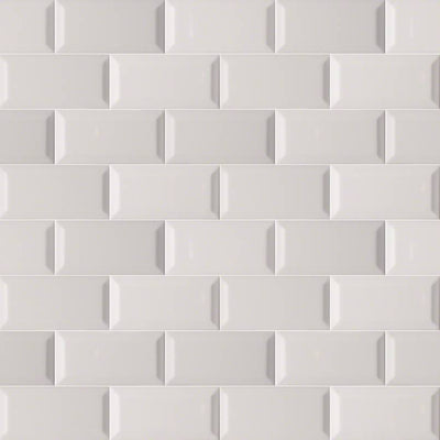 GRAY GLOSSY 3X6 BEVELED Wall Tile - Shop at Home Craft Studio - 2
