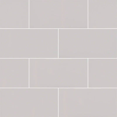 GRAY GLOSSY 3X6 Wall Tile - Shop at Home Craft Studio - 1