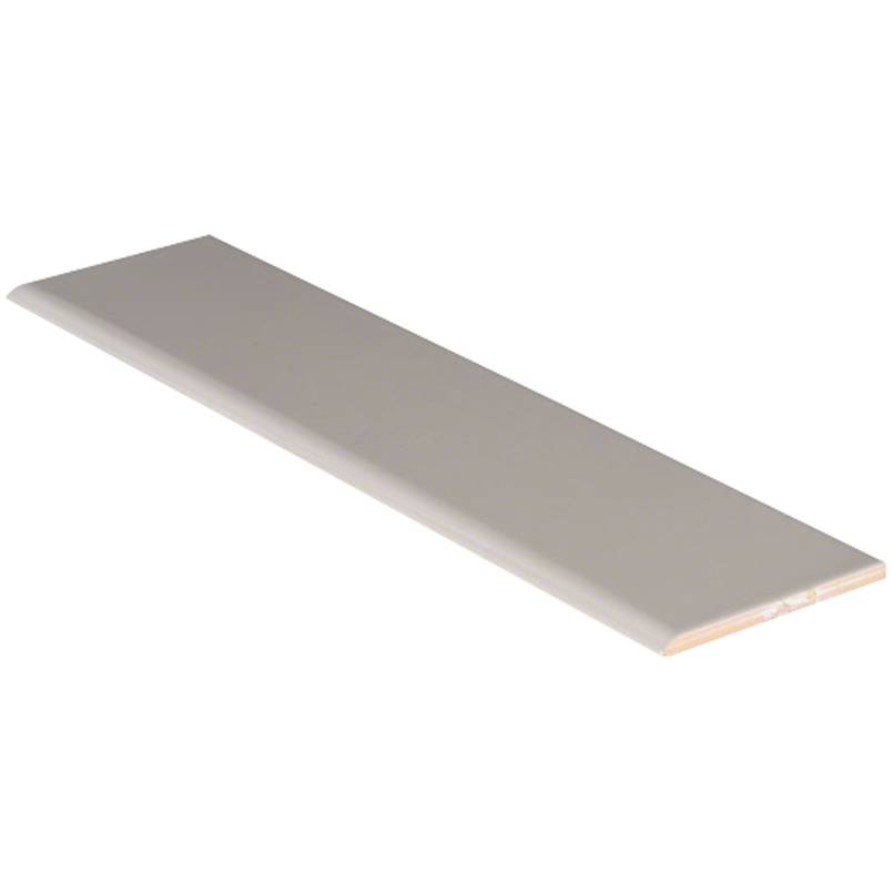 GRAY GLOSSY 4X16 BULLNOSE Bullnose, Finishing Pieces - Shop at Home Craft Studio - 1
