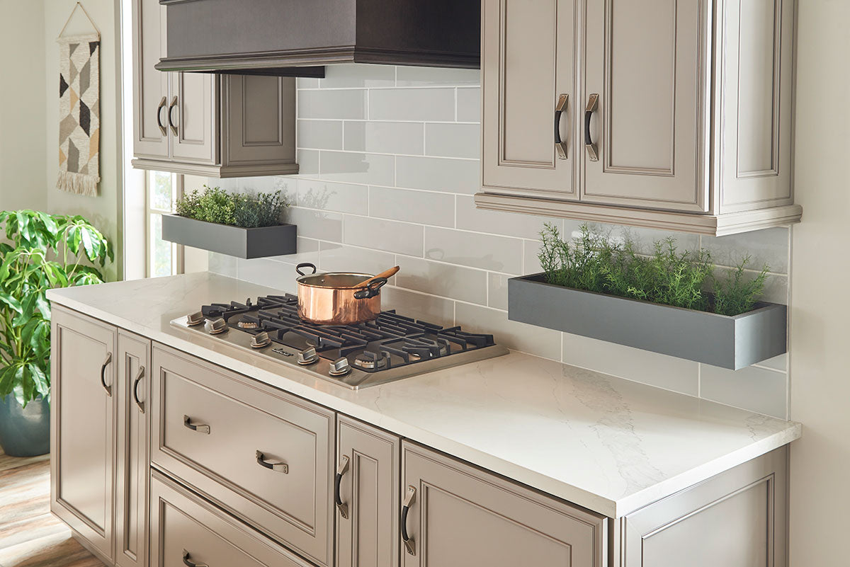 GRAY GLOSSY 4X16 Wall Tile - Shop at Home Craft Studio - 5