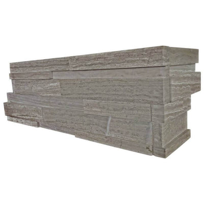GRAY OAK 3D HONED 6x24 PANEL Wall Tile - Shop at Home Craft Studio - 3