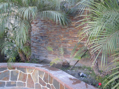 Gold Rush Ledger Corner Stacked Stone Panels - Shop at Home Craft Studio - 3