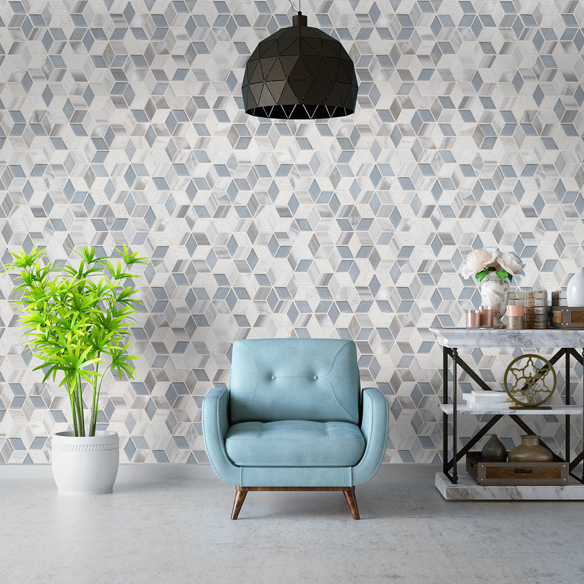 HARLOW CUBE PATTERN Mosaic - Shop at Home Craft Studio - 4