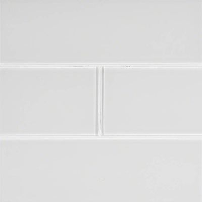 ICE GLASS 4X12 Glass Subway Tile - Shop at Home Craft Studio - 1