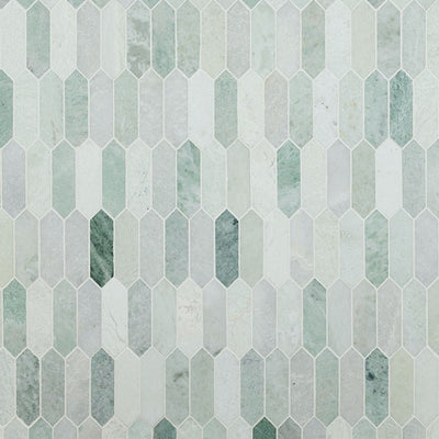 ICELANDIC GREEN PICKET Floor or Wall Tile, Wall Tile, Mosaic - Shop at Home Craft Studio - 2