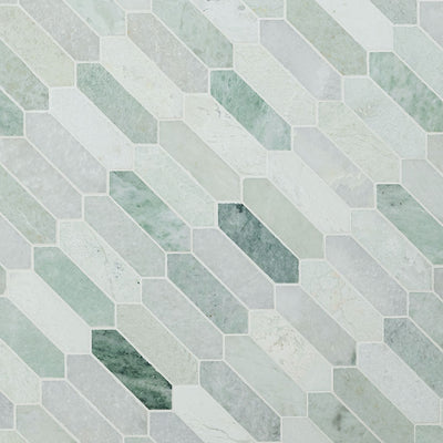 ICELANDIC GREEN PICKET Floor or Wall Tile, Wall Tile, Mosaic - Shop at Home Craft Studio - 3
